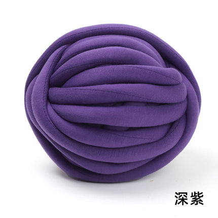 Knitting Yarn Ball Dopamine Color Chunky Yarn Blanket Cat Bed DIY Yarn Ball for Crochet