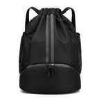 25 / Bottom shoe compartment/dry and wet separation/black