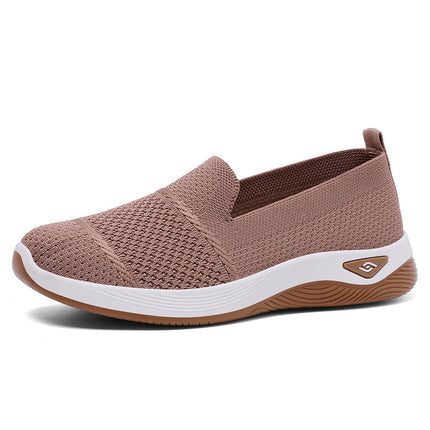Women's Shoes 2026 New Style Mom Shoes Cross-Border Wholesale Shallow Versatile Shoes Casual Slip-On Women's Shoes