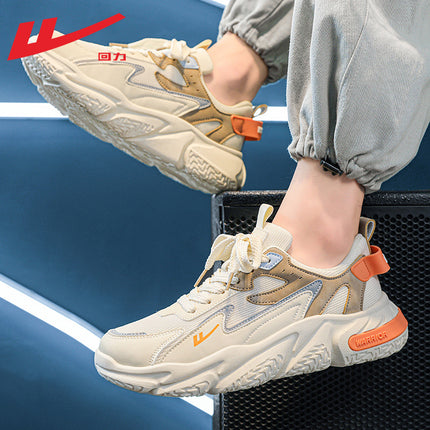 Men's Shoes, Sports Shoes, Men's 2025 New Summer Casual Shoes, Men's Breathable, Deodorant, Thick-Soled Dad Shoes for Men