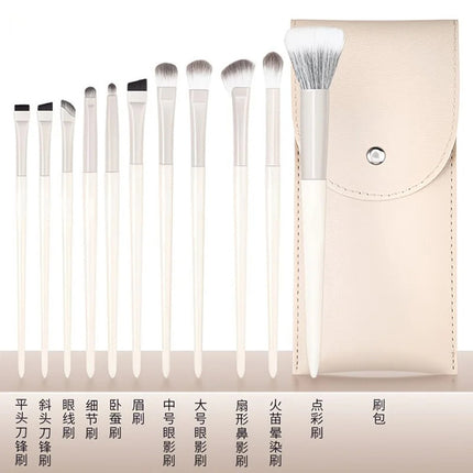 8 Makeup Brush Set Portable Soft Hair Powder Concealer Eye Shadow Blush Foundation Brush Full Set Beauty Tools