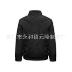 Black two-hole single coat / S/M