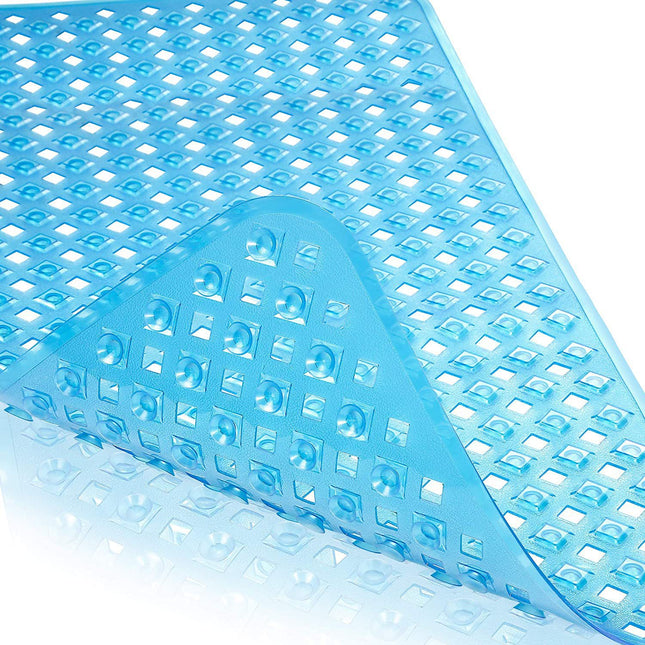 Bathroom Non-Slip Mat Long Diamond-Shaped Bathtub Mat European and American Popular Bath Mat Anti-Fall Suction Cup Foot Mat Shower Room Floor Mat