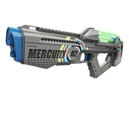 Cross-Border Electric Large Light Water Gun Summer Water Play High Pressure Burst Large Capacity Alarm Stall Wholesale Toys Gifts