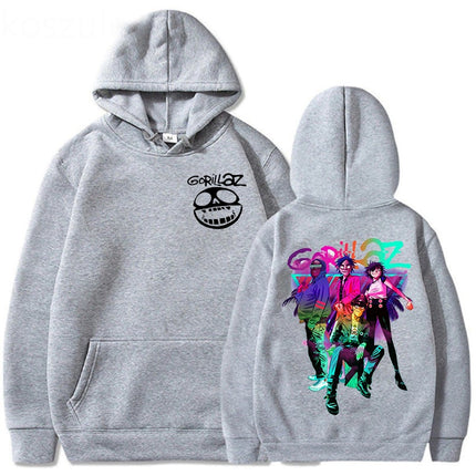 [Cross-border European Code] Gorillaz Hoodie Men Women Fashion Hoodie