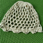 Beige rhinestone embellishment / 55-58cm