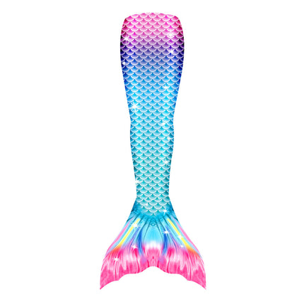 Girls' Mermaid Swimsuit Children's Fish Tail Split Cross-border Hot Selling European and American Foreign Trade Hot Spring Mermaid Clothing