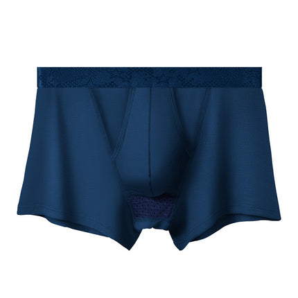 Bullet-type Separate Underwear Men's Ice Silk Scrotum Shearer Men's Boxer Pants Thin Breathable Underwear Men's Boxer Pants