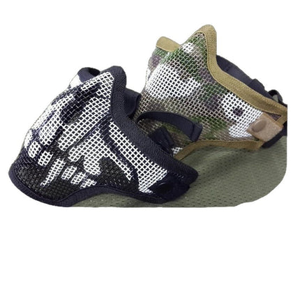 Tmc Second Generation Breathable Mouthguard Tactical Camouflage Iron Mesh Steel Wire V1 Protective Mask Mask Factory Direct Sale