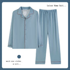CN-15 pairs of long pine frost Green men's cardigan / L