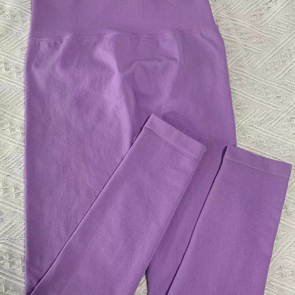 Thin Seamless Yoga Pants Peach Butt Lifting Fitness Leggings High-Waisted Sports Tights Butt-Lifting Gym Pants Hip Shaping