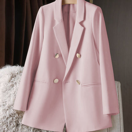 Candy Green Trendy Blazer for Women, 2026 Spring and Autumn New Korean Style, Internet Celebrity Style, Petite Casual