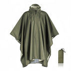 Military green polyester coated with silver basic model / One size fits all