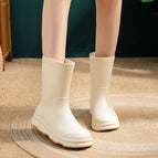 056 pure white shoes / 36