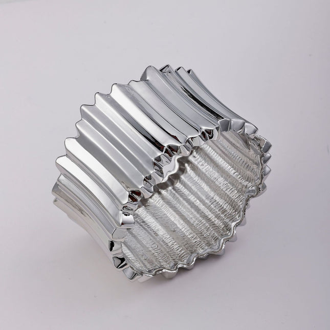European and American Cross-border E-commerce Jewelry Exaggerated Irregular Alloy Bracelet Personalized Spring Open Bracelet Women's Wide Face Bracelet