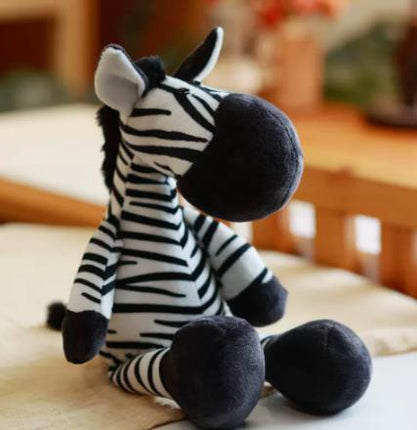 Forest Animal Tiger Doll Lion Elephant Monkey Giraffe Live Jungle Doll Plush Toy Kidsren's Gift