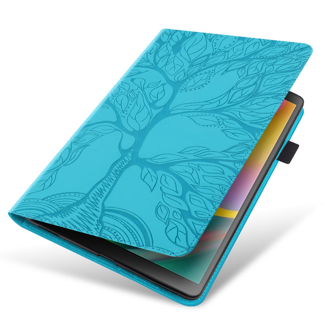 Suitable for Samsung A9 Plus Tablet Case A7Lite Protection S9Fe Flip Cover P610 Embossed S8Plus Leather Case A8