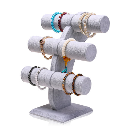 Three-layer Bracelet Rack Jewelry Rack Storage Hair Band Bracelet Bracelet Jewelry Rack Watch Shelf Jewelry Display Props