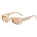 Beige frame light tea slices