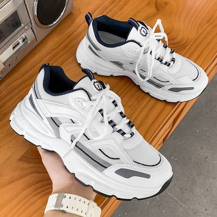 Summer Men's Shoes 2025 New Breathable Mesh Student Sports Leisure Running Deodorant Teen Torre Trendy Shoes
