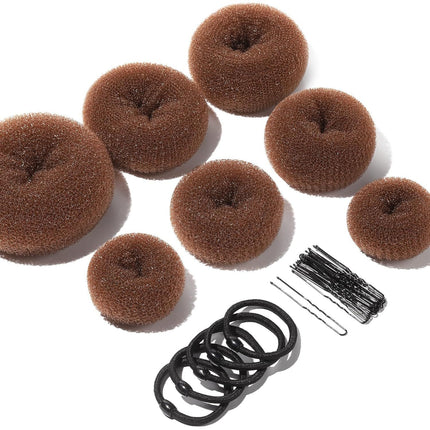 Cross-border explosions hair curler set hair pull pin ball head flower bud hair braid artifact bridal hair accessories braided hair