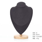 Solid Wood Portraits Large Dark Grey