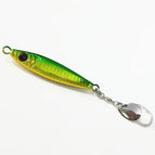 100g / Gold green gold sequin hook