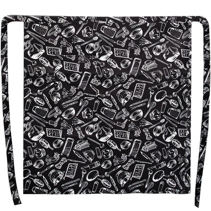 Chef work clothes apron half-length men's and women's hotel restaurant restaurant kitchen catering business special half-waist
