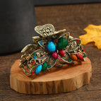 Butterfly wings retro big catch color