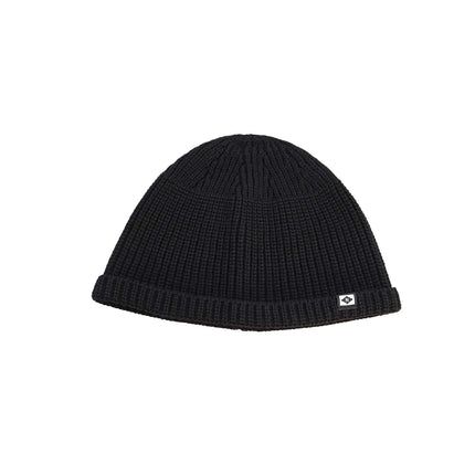 Japanese New Style Small Turn-up Wool Hat Women's Short Autumn and Winter Warm Cold Hat Men's All-match Trendy Melon Skin Knitted Hat
