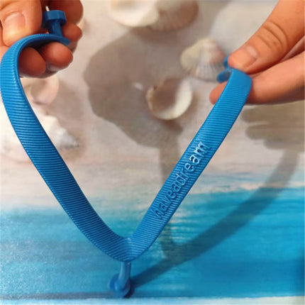 Summer Brazil Flip-flops Strap Replacement Accessories Three-point Slippers Flip-flops Flip-flops Replacement New Rubber Shoelaces for Men and Women