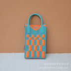 Cyan plaid (small)