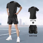 M-02 double-layer suit [black pants-black clothes] / M