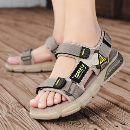 Sandals for Men 2025 New Summer Outdoor Work Sports Men's Slippers Outdoor Driver Driving Beach Shoes