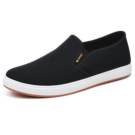 Old Beijing Cloth Shoes Canvas Shoes Spring and Autumn Single Shoes Middle-aged and Elderly Non-slip Wear-resistant Dad Shoes Lightweight Breathable Soft Sole