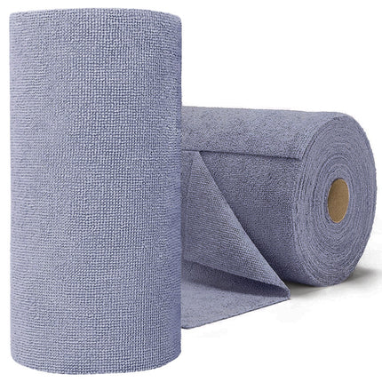 Cross-Border Cleaning Towel Roll, Thickened Version, Ultra-Fine Fiber Kitchen Absorbent Cloth for Removing Oil Stains, Tearable Dishwashing Cloth