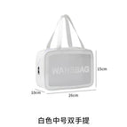 [thick handles] white medium size