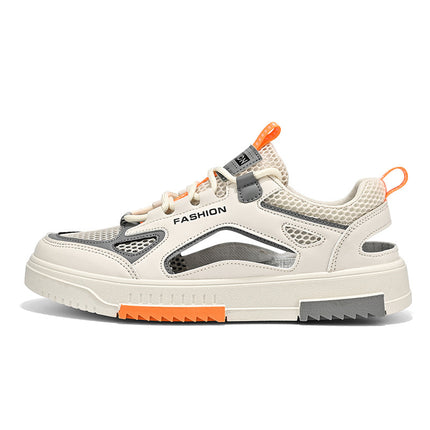 Sandals Men's Summer 2024 New Hollow Mesh Sports Baotou Mesh Shoes Teenagers Breathable Deodorant Beach Outerwear