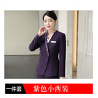 purple small suit / S