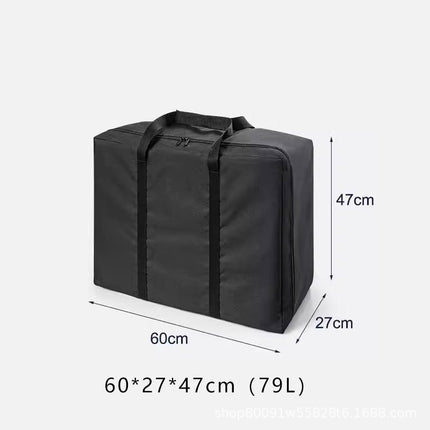 Large-Capacity Outdoor Equipment Storage Bag Camping Picnic Supplies Table and Chairs Barbecue Grill Canopy Waterproof Backpack Storage Box