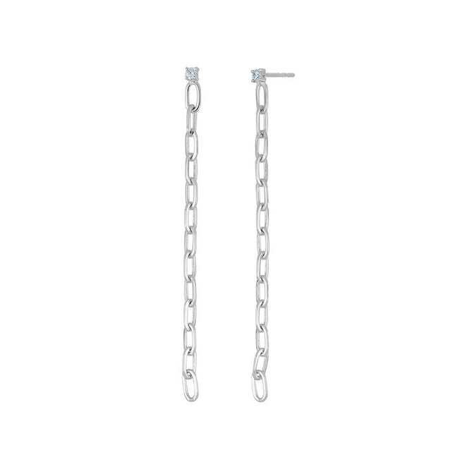 European and American Ins Fashion Personality Earrings Double Ear Holes Tassel Zircon Earrings Earrings Earrings Elegant Earrings Batch