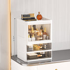 10B flat cover three-layer white white smoke 1 door 2 drawers