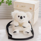 30cm / White koala satchel