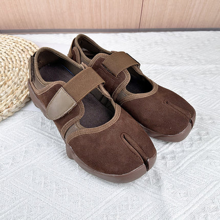 Women's Split-Toe Ninja Shoes, Pig-Toe Ugly Shoes, Sports Sandals, Mesh Sports Casual Shoes, Velcro Mary Jane Shoes