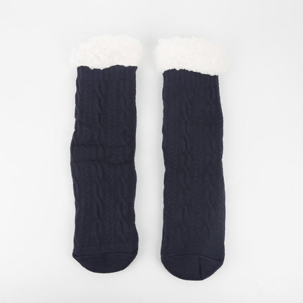 Europe and the United States cross-border thickened fleece-lined dispensing non-slip socks sleep socks carpet floor socks warm Socks autumn and winter