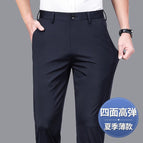 [Summer Thin] Four-sided 516-navy blue / 29 (66.67cm 2)