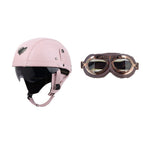 L size / K328 pink helmet + 01 transparent sheet