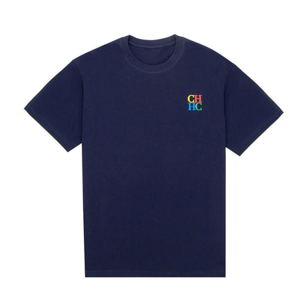Chhc Summer Printed Pure Cotton Short-Sleeved T-Shirt with Letter Design for Men and Women, Cross-Border Hot-Selling Model, Dropshipping and Fast Selling