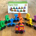 Magnetic small train 12 sections (color box model) special price