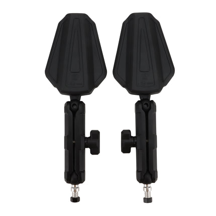 GOOFIT Foldable Adventure ADV Car West Wind Rearview Mirror Off-Road Motorcycle Folding Rearview Mirror E036-SF